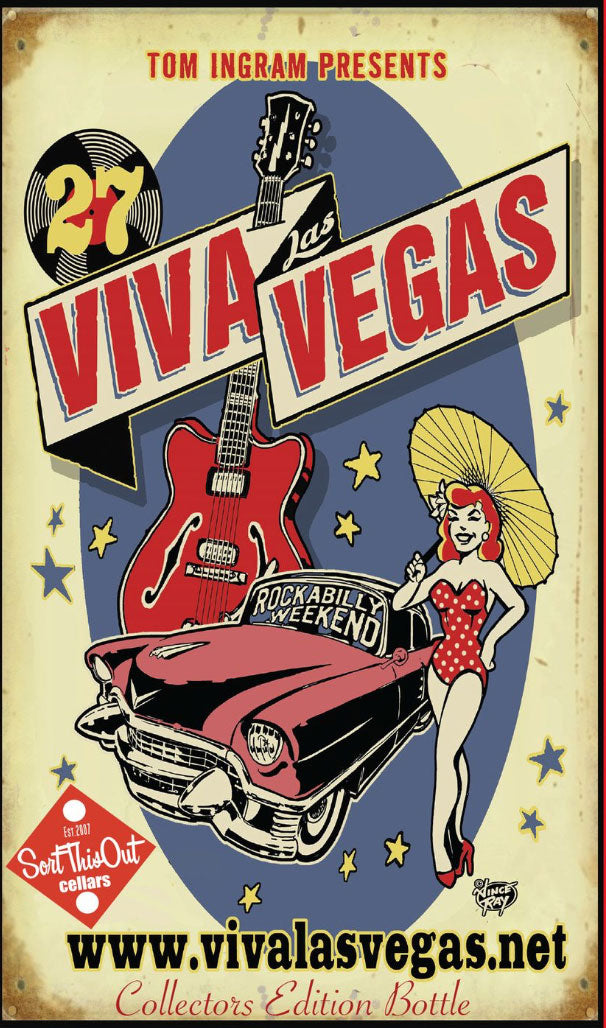 ☆Viva Las Vegas #12 シルクスクリーン ポスター Vince