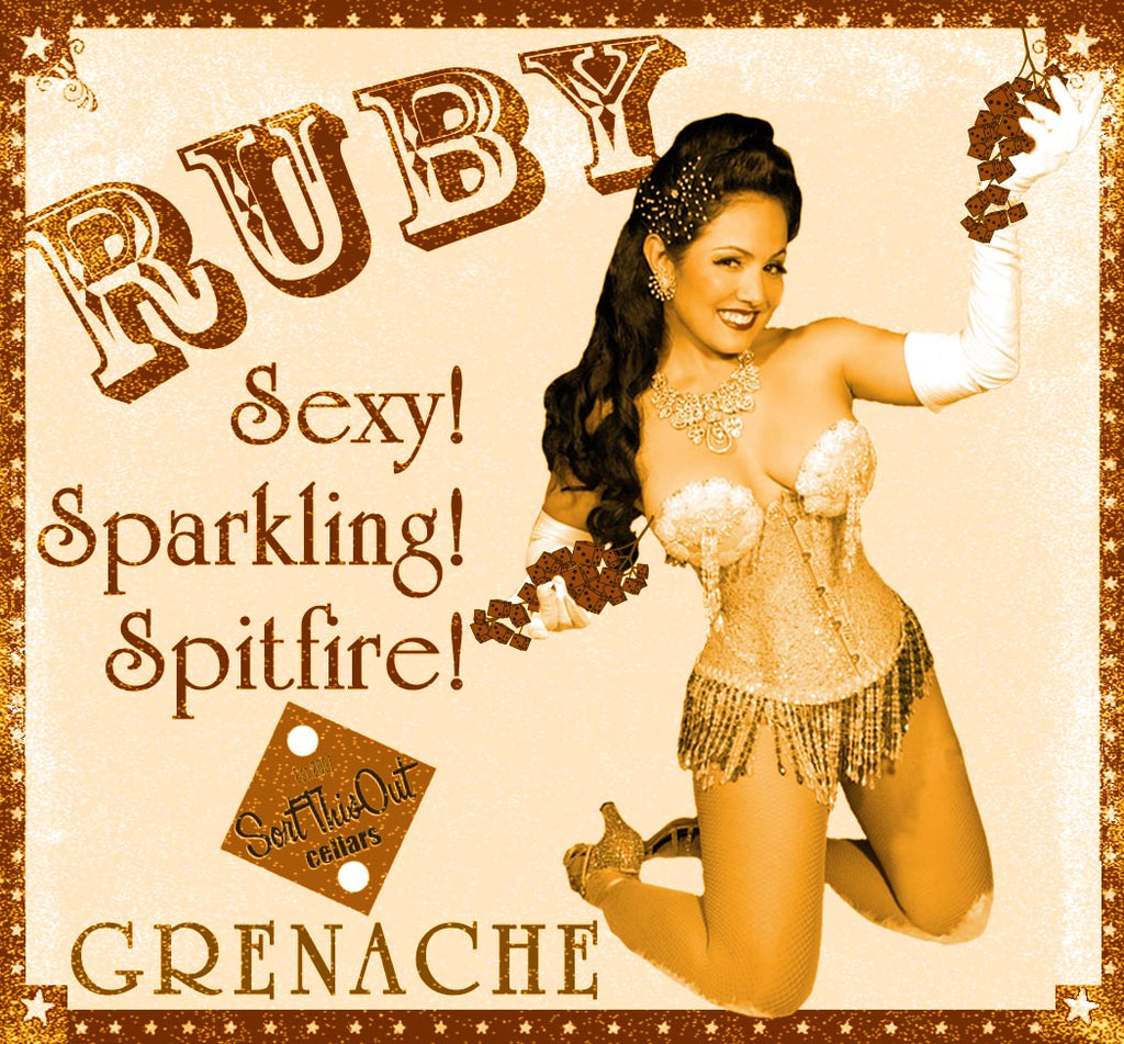 "Ruby Champagne" Sparkling Grenache