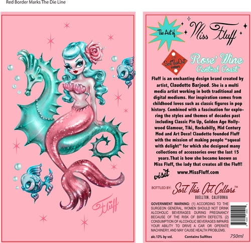 Miss Fluff Mermaid Rosé